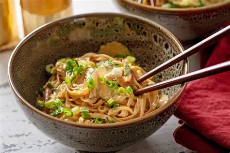 Noodles With Peanut Sauce Recipe 15 Minute Meal — The Mom 100