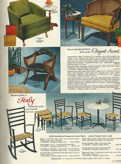 Vintage Furniture Ad From The 1960s Vintage Living Room Furniture