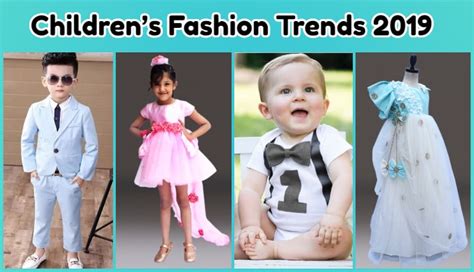 Childrens Fashion Trends 2019 Latest Baby Clothes For Summerwinter
