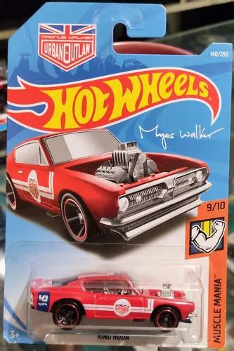 Hot Wheels King Kuda Muscle Mania Rojo Meses Sin Inter S