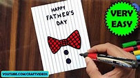 HOW TO DRAW FATHER’S DAY CARD | FATHERS DAY DRAWING - YouTube