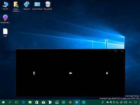 Tour Completo Di Windows 10 Insider Preview Build 16212