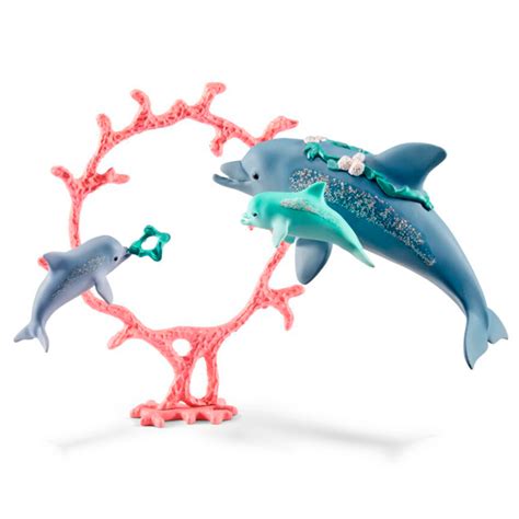Anyways that's the first time i ever seen a picture of someone sticking their arm in a dolphins. Schleich Bayala Delfin Mor og Unger