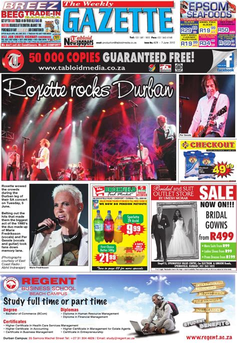 Tabloid (paper size), a north american paper size; The Weekly Gazette 07/06/12 by Tabloid Newspapers - Issuu