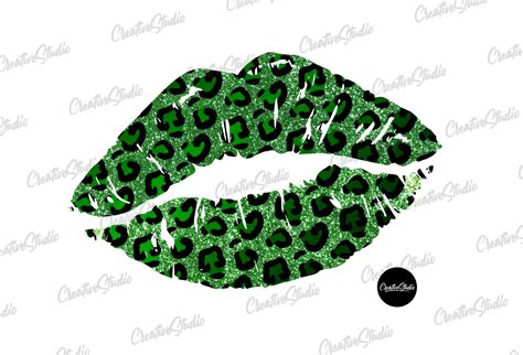 Leopard Lips Png Lips Sublimation Design Download Lucky Lips Etsy