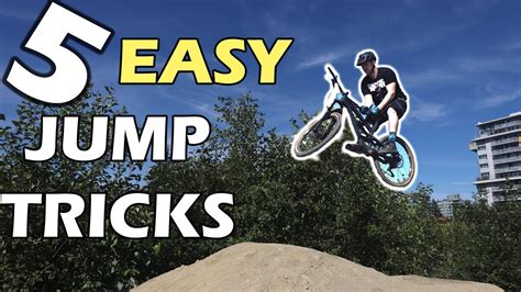 5 Easy Jump Tricks For Beginners Mountain Bike Skills Youtube