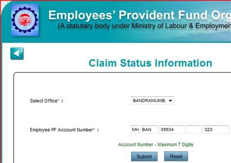 Know Online Status Of Claim Under Epf Employee Provident Fund