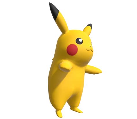 3ds Super Smash Bros For Nintendo 3ds Pikachu The Models Resource