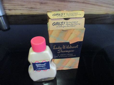 1940 Slady Wildroot Shampoo A Liquid Cream With Lanolin Women S Shampoo With Box 1 1 2 Oz Usa