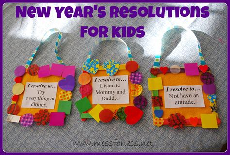 New Years Resolutions For Kids Mommy Blogs Justmommies