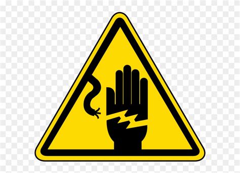 Electrical Shock Warning Label J By Safetysign Electrical Shock