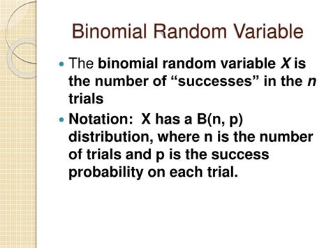 Ppt Binomial Random Variables Powerpoint Presentation Free Download