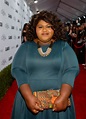 Gabby Sidibe of 'Empire' Flaunts Leg in a Floral Dress with Slit and ...