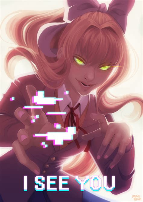 Artstation Ddlc Monika