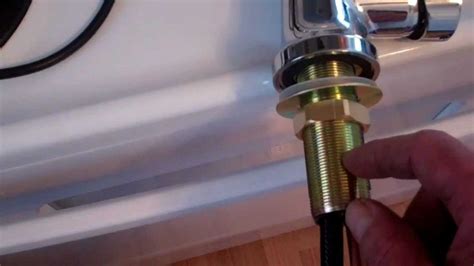 You need to be able to see up into the area where the sink faucet nuts. 6 Tips To Create How To Remove Kitchen Faucet