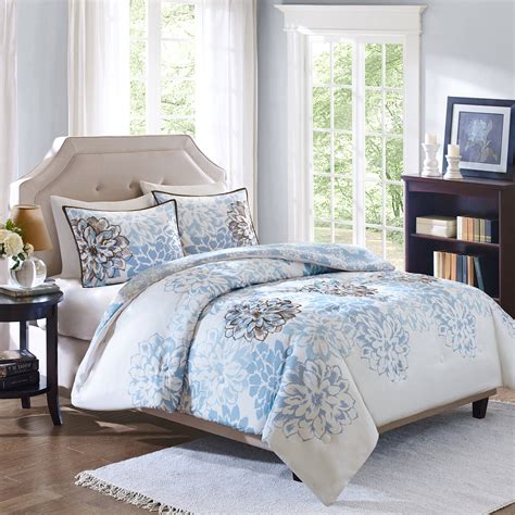 Maybe it's the air, maybe it's the bed. Better Homes & Gardens Twin Capri Reversible Comforter Set ...