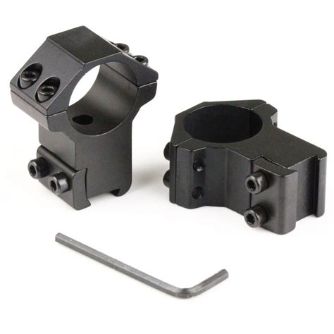 2 Pcs Rifle Tactical High Profile 254mm 1 Scope Rings 11mm Dovetail