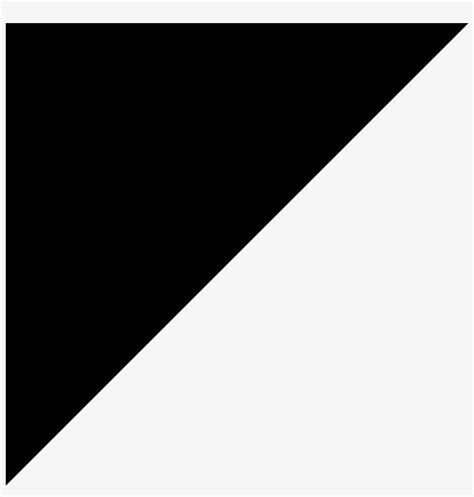 Download Black Right Angled Triangle 3 Right Angle Triangle Png Hd
