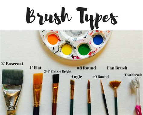 There Are Various Types Of Brushes And Stroke Techniques That Artists