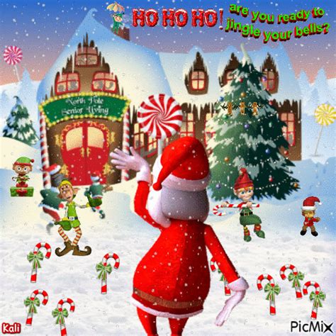 Dancing Santa Free Animated  Picmix