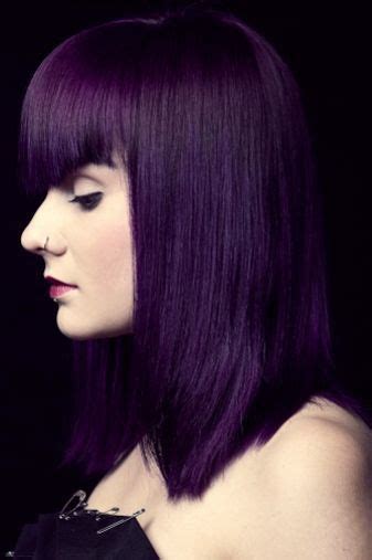 Dark Purple Permanent Purple Hair Dye Violet Hair