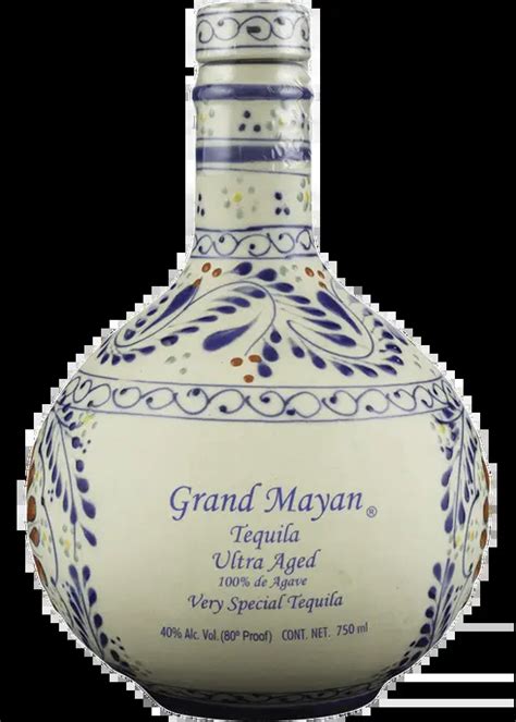Grand Mayan Ultra Aged Tequila 750ml Luekens Wine And Spirits