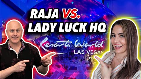 the raja vs lady luck hq ️ couples slot challenge at resorts world las vegas part 2 youtube