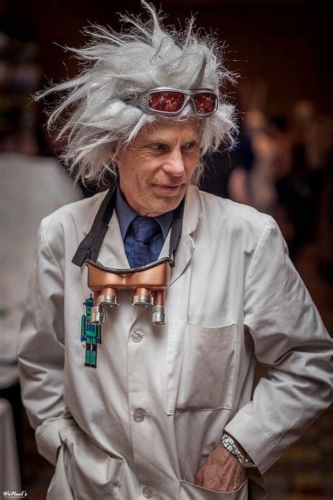 Accessories Crazy Scientist White Einstein Wig Fancy Dress Doc Emmett