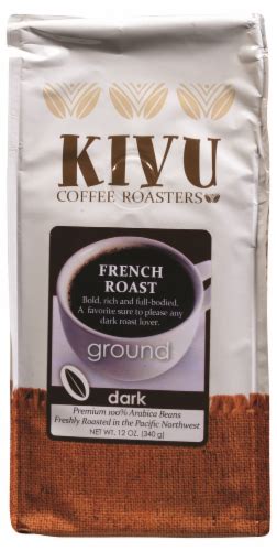 Kivu French Roast Dark Roast Ground Coffee 12 Oz City Market