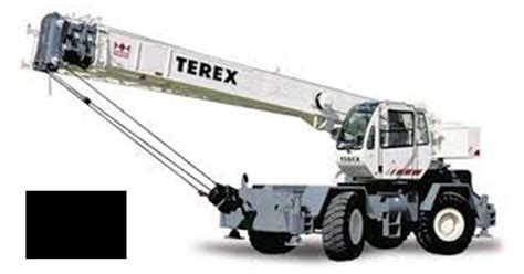 Terex Rt 555 Load Chart And Specs Rough Terrain Crane