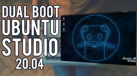 How To Dual Boot Ubuntu Studio 2004 Uefi Legacy Windows 10 Youtube