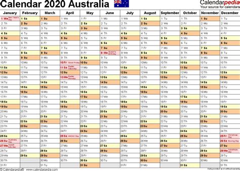 2020 Printable School Calendar Queensland Example Calendar Printable