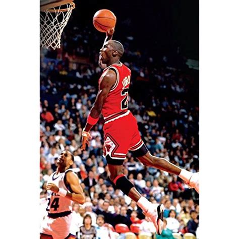 Michael Jordan Dunk Contest Poster