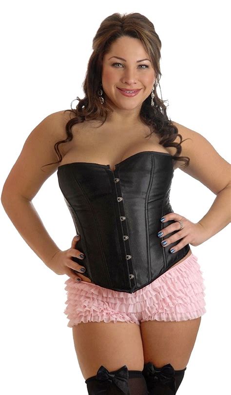 Plus Size Strapless Midnight Corset SpicyLegs Com