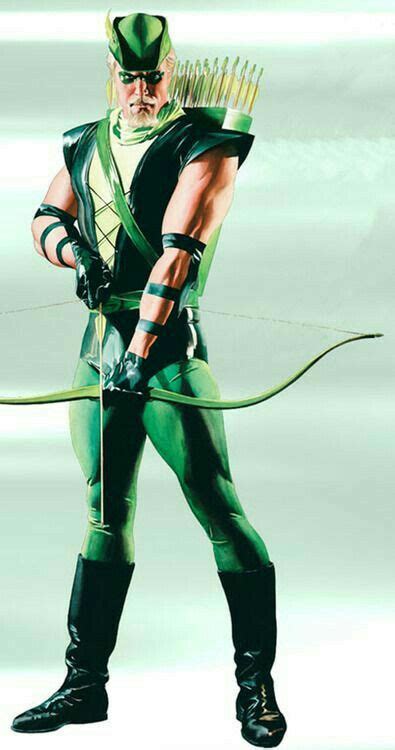 Green Arrow By Alex Ross Green Arrow Comics Green Arrow Alex Ross