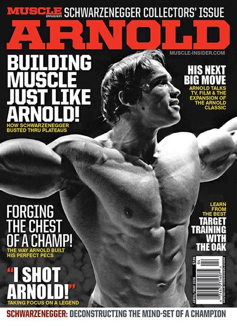 New Arnold Special Issue Muscle Insider