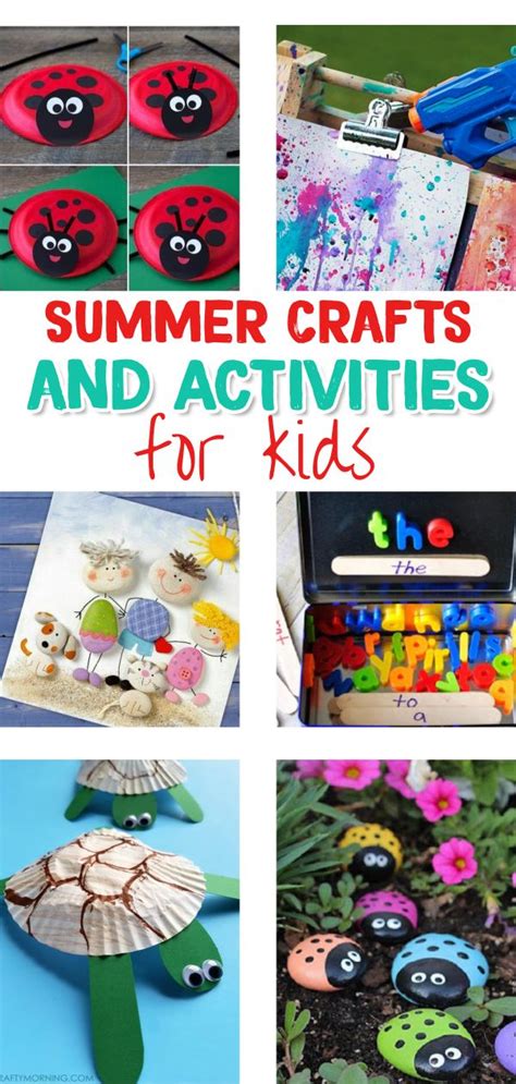 Summer Arts And Crafts For School Agers And Kids Of All Ages Clever Diy