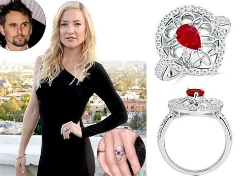 Kate Hudsons New Engagement Ring Hollywood Fashion Celebrity