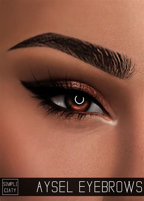 Aysel Eyebrows With Images Sims 4 Cc Eyes The Sims 4 Skin Sims 4