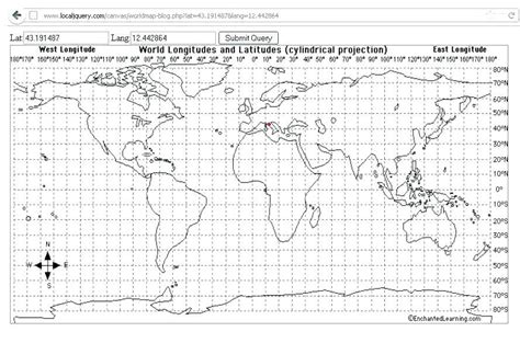 From the equator to 90° north. Latitude And Longitude Worksheets 3rd Grade Free ...