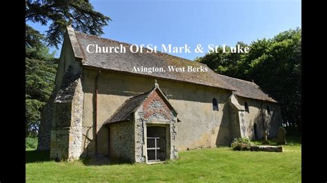 Church of St Mark & St Luke, Avington, West Berkshire, UK - 4k English
