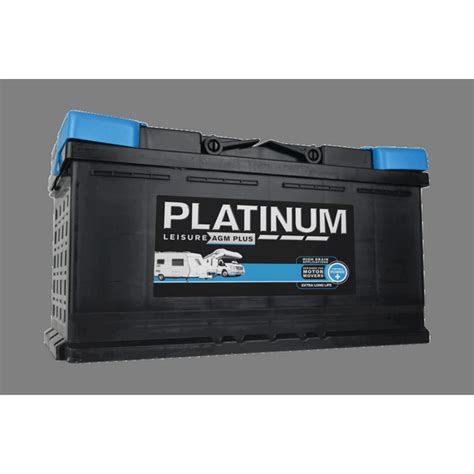 Bainbridge Marine Platinum Leisure Plus Agm Battery 100ah