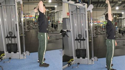 One Arm Overhead Cable Tricep Extension Tutorial