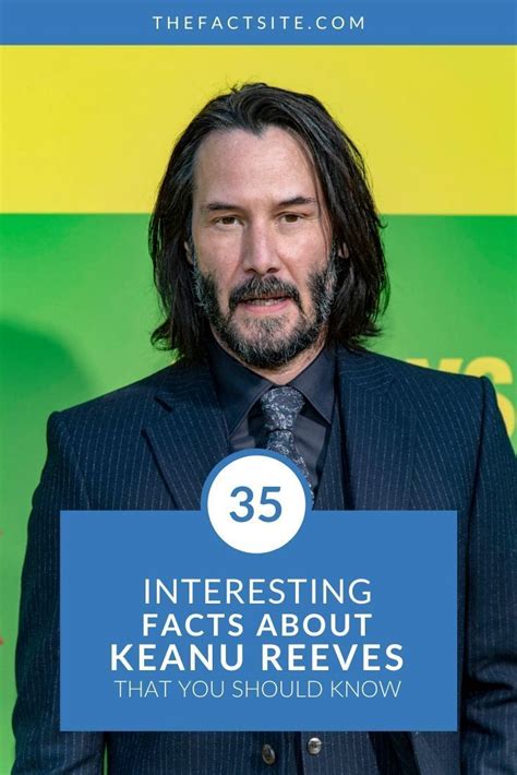 35 Interesting Facts About Keanu Reeves The Fact Site Check If Scam