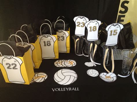 Volleyball Table Decorations Volleyball Senior Night Ts