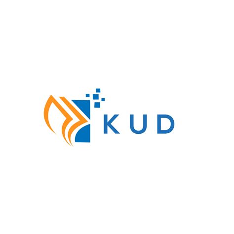 Diseño De Logotipo De Contabilidad De Reparación De Crédito Kud Sobre