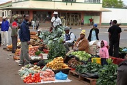 The Street Market Of Bulawayo In Zimbabwe Stock Photo - Download Image ...