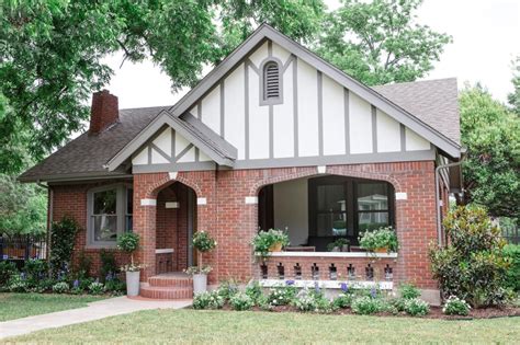 Especially since it is the center of the home. HGTV Fixer Upper Decor: Scrivano Tudor {Get the Look!} | Tudor style homes, Tudor house exterior ...