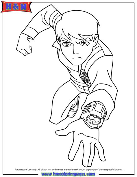 Also, please help us share this post on twitter, google+, facebook and any other. Ben 10 Coloring Pages - GetColoringPages.com