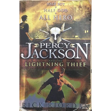 Percy Jackson And The Lightening Thief By Rick Riordan Inspire Bookspace